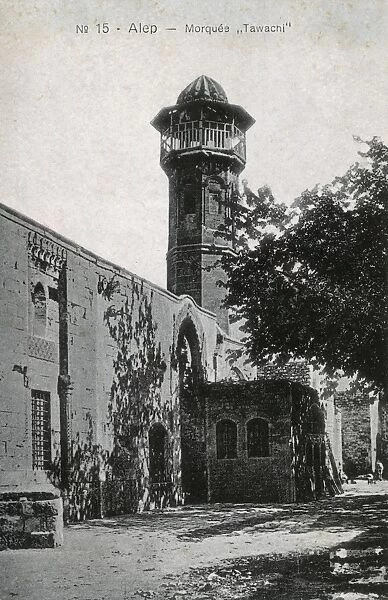 Minaret of the Tawachi Mosque, Aleppo, Syria