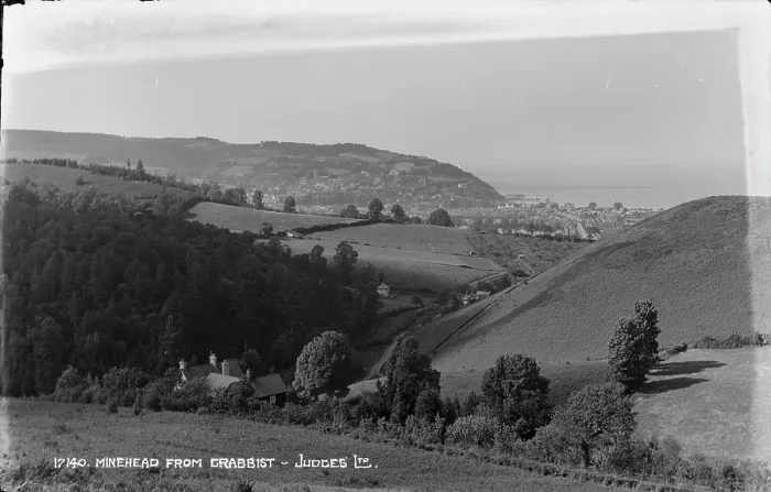Framed Print : Minehead from Crabbist Framed Print : Minehead from Crabbist