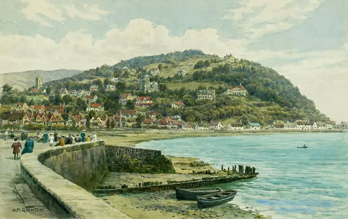 Framed Print : Minehead, Somerset Framed Print : Minehead, Somerset