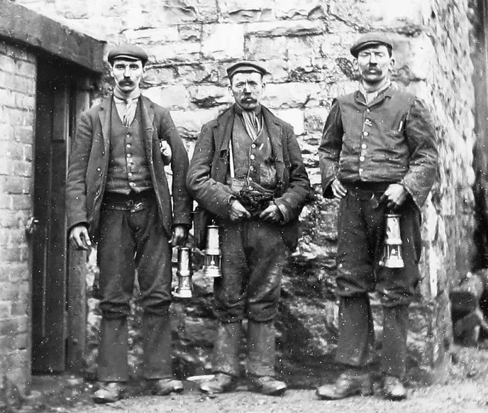 Framed Print : Miners / Hauliers early 1900s Framed Print : Miners / Hauliers early 1900s