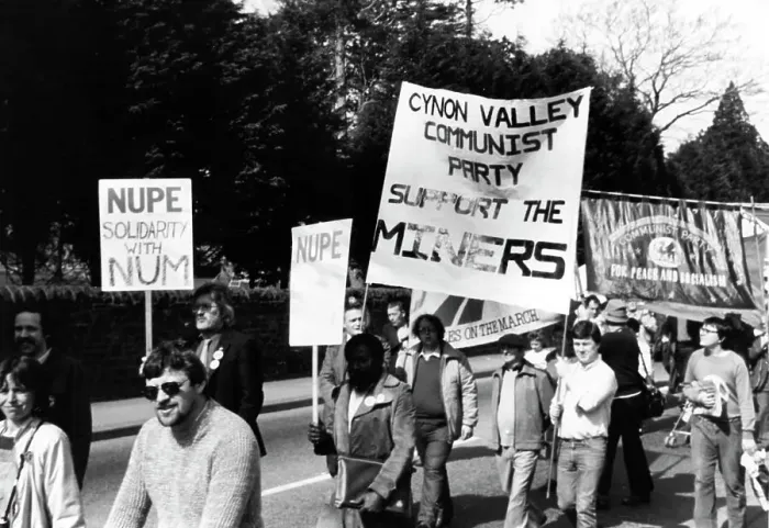 Framed Print : Miners strike demonstration Framed Print : Miners strike demonstration
