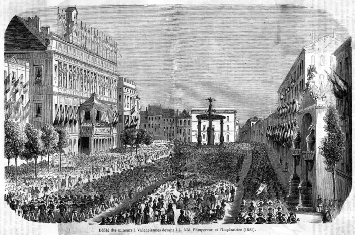 Framed Print : Miners of Valenciennes Framed Print : Miners of Valenciennes