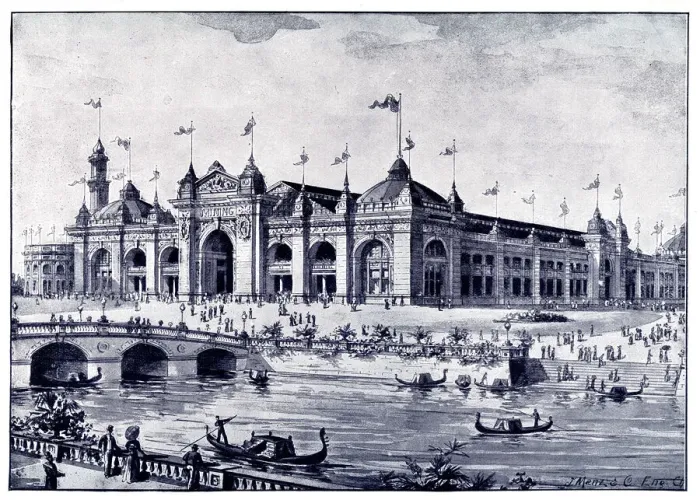 Framed Print : Mines and Mining Building, Worlds Fair Exhibition, Chicago Framed Print : Mines and Mining Building, Worlds Fair Exhibition, Chicago