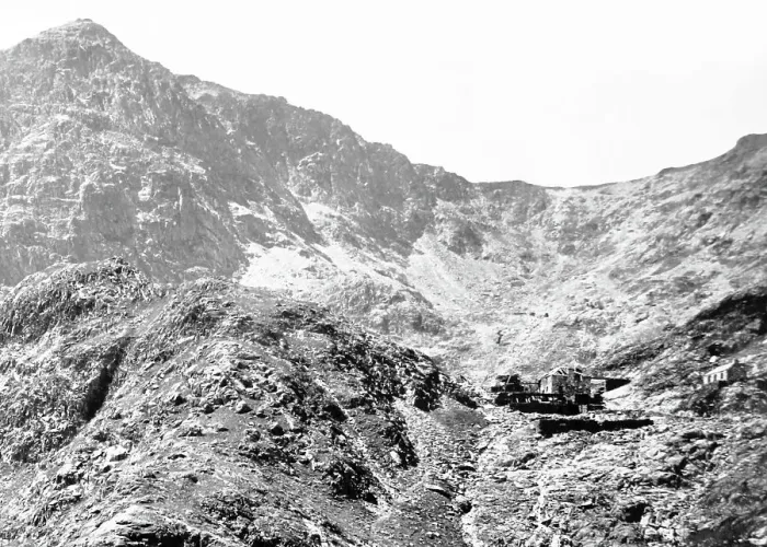 Framed Print : Mines on Mount Snowdon, Wales Framed Print : Mines on Mount Snowdon, Wales