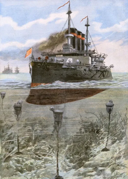 Framed Print : MINES AT PORT ARTHUR Framed Print : MINES AT PORT ARTHUR