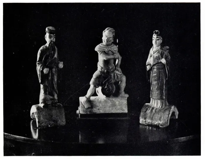 Framed Print : Ming Dynasty Glazed Figures Framed Print : Ming Dynasty Glazed Figures