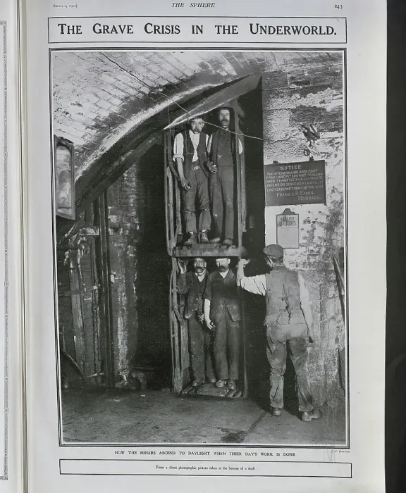 Framed Print : Mining conditions Framed Print : Mining conditions