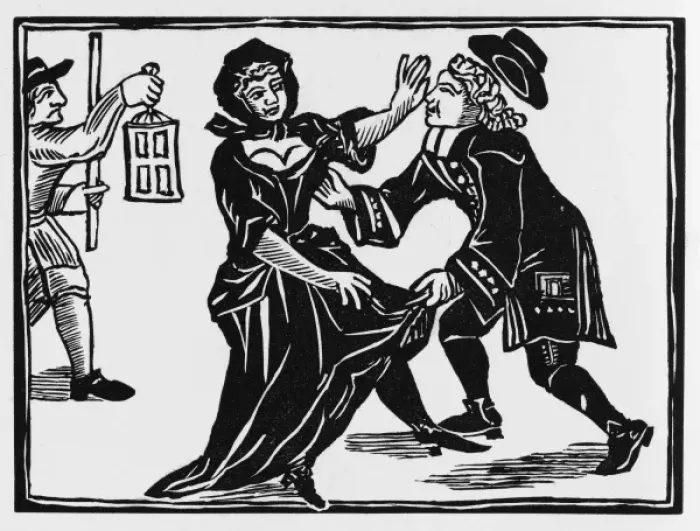 Framed Print : Minister and Quaker