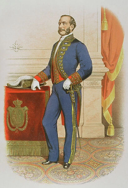 Minister of the Spanish Crown wearing a uniform