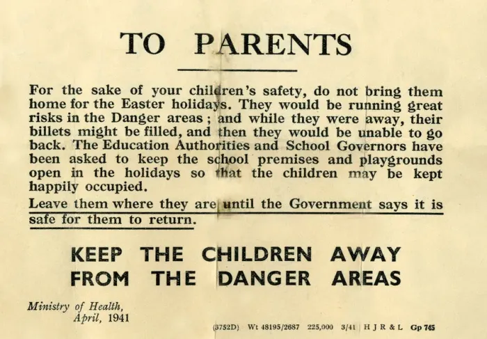 Framed Print : Ministry of Health leaflet, To Parents, WW2 Framed Print : Ministry of Health leaflet, To Parents, WW2