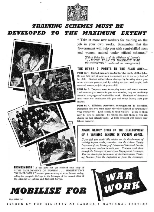 Framed Print : Ministry Of Labour. Mobilise For War Work Framed Print : Ministry Of Labour. Mobilise For War Work