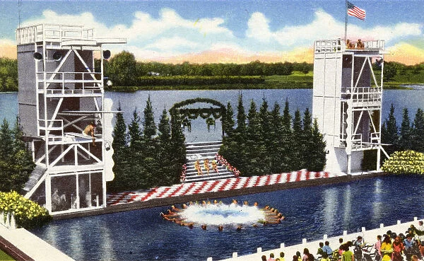 Minneapolis, Minnesota, USA - Theodore Wirth Pool