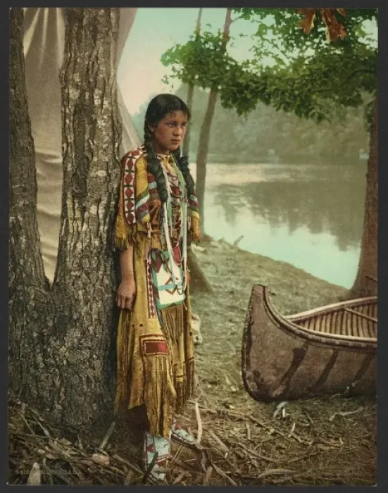 Framed Print : Minnehaha. Date c1904 Framed Print : Minnehaha. Date c1904
