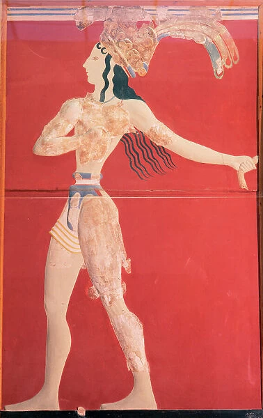 Minoan art. Crete. Prince of the Lilies