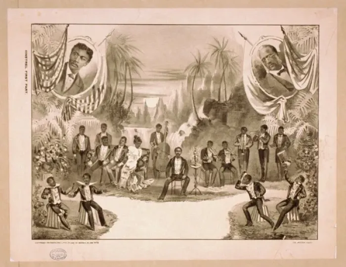 Framed Print : Minstrel first part Framed Print : Minstrel first part