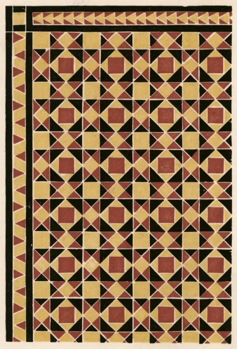 Framed Print : Minton Tiles - 3 Framed Print : Minton Tiles - 3