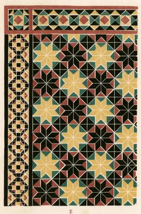 Framed Print : Minton Tiles - 4 Framed Print : Minton Tiles - 4