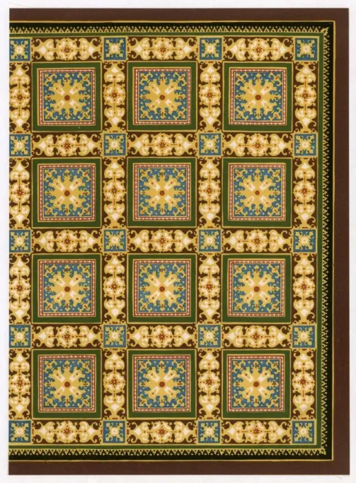 Framed Print : Minton Tiles - 8 Framed Print : Minton Tiles - 8