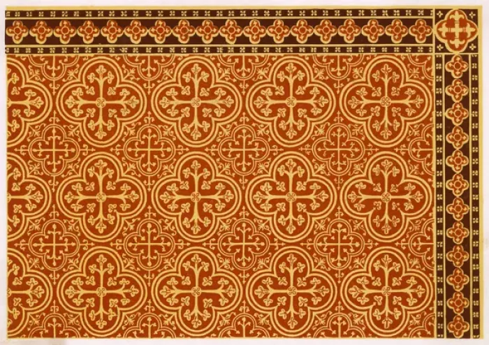 Framed Print : Minton Tiles - 9 Framed Print : Minton Tiles - 9