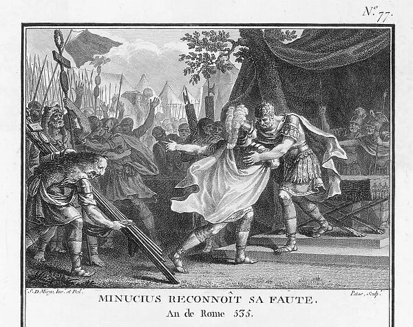 Minucius after winning the Battle of Geronium