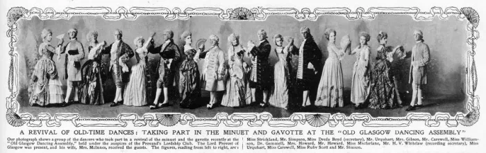 Framed Print : Minuet and gavotte at the Old Glasgow Dancing Assembly Framed Print : Minuet and gavotte at the Old Glasgow Dancing Assembly