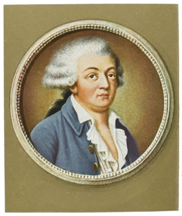 Framed Print : Mirabeau / Miniature / 1789 Framed Print : Mirabeau / Miniature / 1789