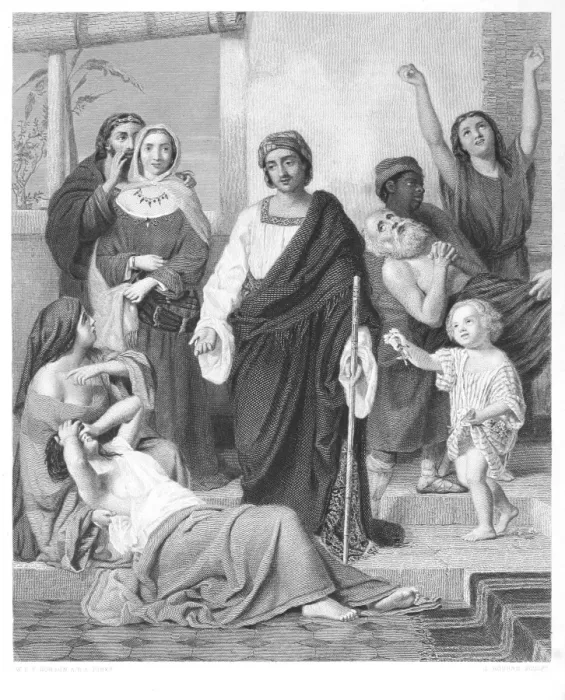 Framed Print : Miracles of Jesus Framed Print : Miracles of Jesus