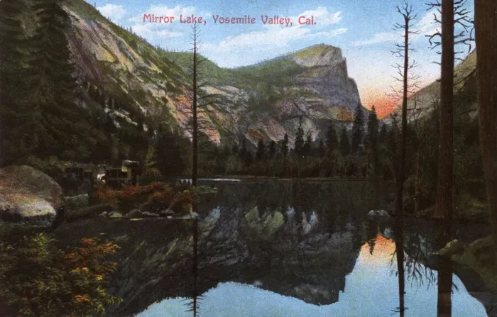 Framed Print : Mirror Lake, Yosemite Valley, California, USA Framed Print : Mirror Lake, Yosemite Valley, California, USA