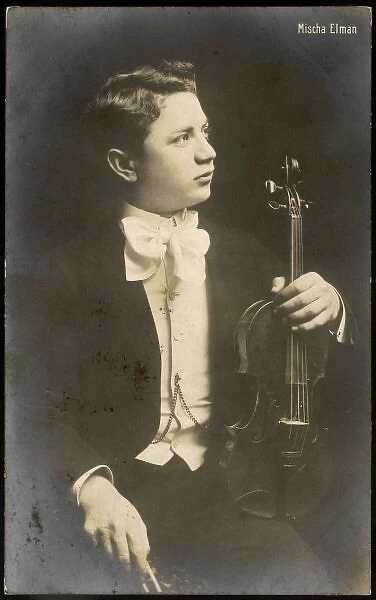 Mischa Elman / Photo. Mischa Elman, Russian violinist