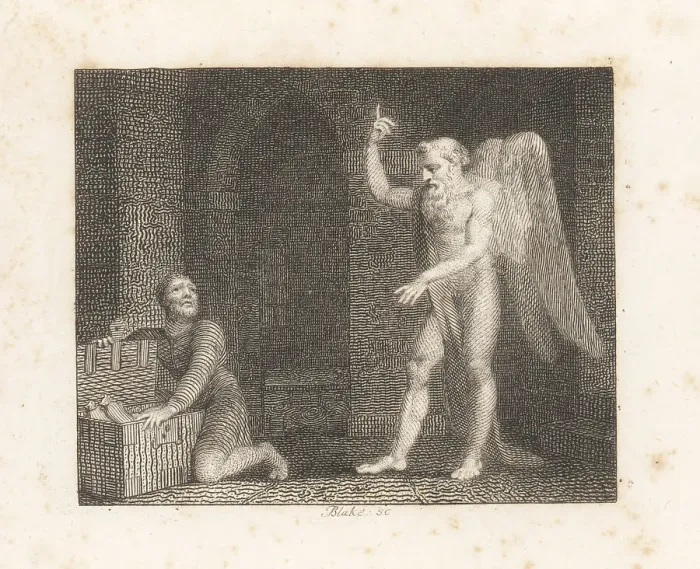 Framed Print : The Miser and Plutus Framed Print : The Miser and Plutus