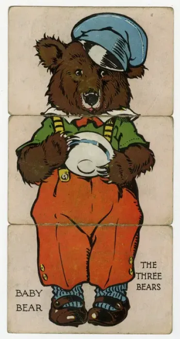 Framed Print : Misfitz - The Three Bears - Baby Bear Framed Print : Misfitz - The Three Bears - Baby Bear