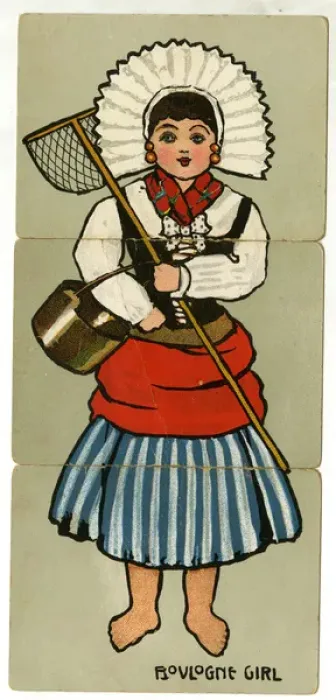 Framed Print : Misfitz Dolls - Boulogne Girl Framed Print : Misfitz Dolls - Boulogne Girl