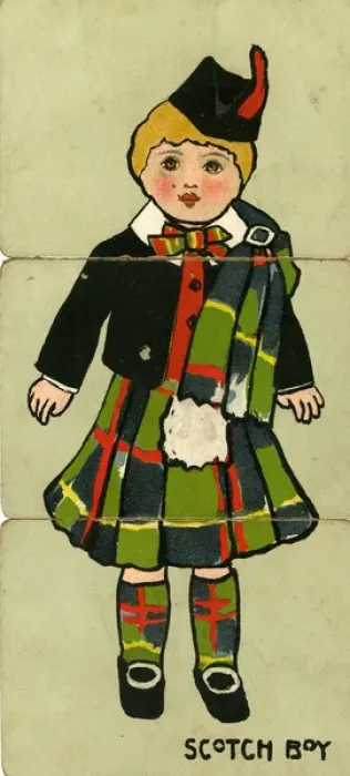 Framed Print : Misfitz Dolls - Scotch Boy Framed Print : Misfitz Dolls - Scotch Boy
