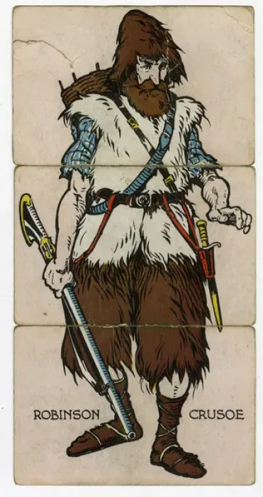Framed Print : Misfitz - Robinson Crusoe Framed Print : Misfitz - Robinson Crusoe