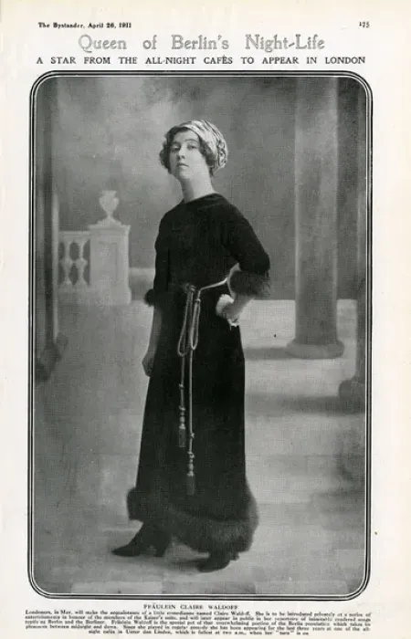 Framed Print : Miss Claire Waldoff