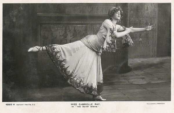 Miss Gabrielle Ray in The Merry Widow