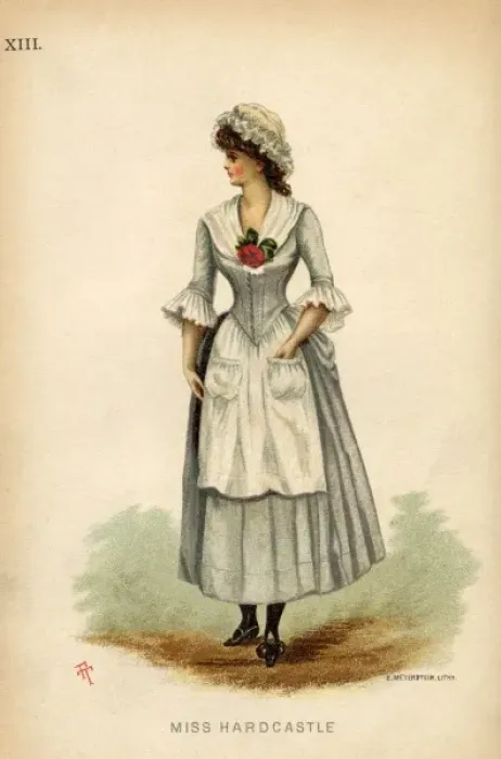 Framed Print : Miss Hardcastle