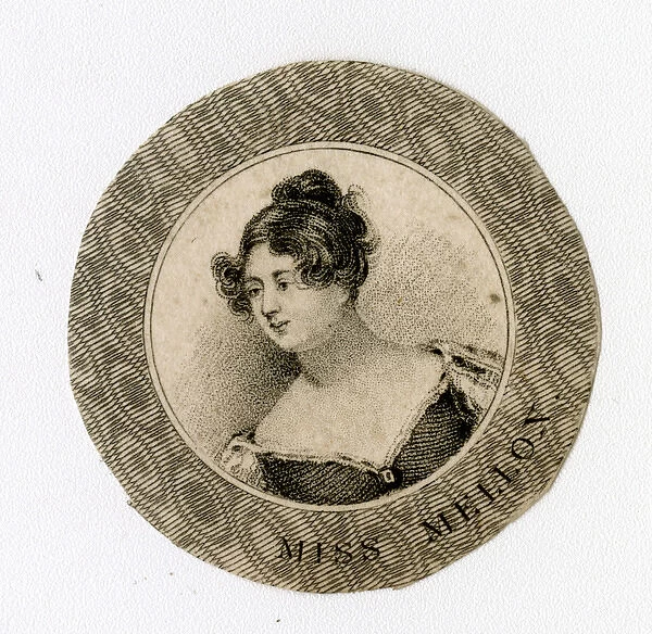 Miss Harriet Mellon, actress