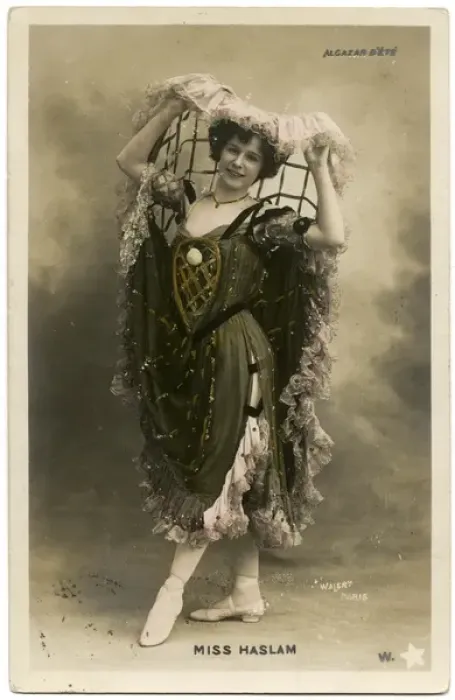 Framed Print : Miss Haslam / 1904 Framed Print : Miss Haslam / 1904