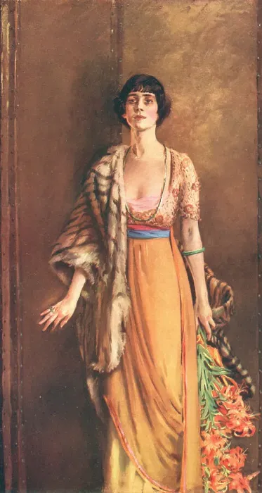 Framed Print : Miss Hilda Moore Framed Print : Miss Hilda Moore