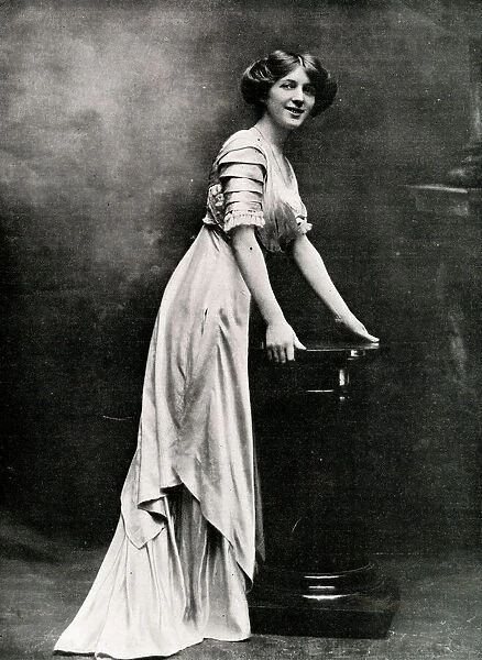 Miss Jessie Winter appearing at the Hippodrome, London