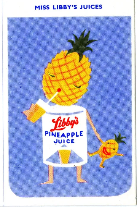 Framed Print : Miss Libbys Juices - Pineapple Framed Print : Miss Libbys Juices - Pineapple