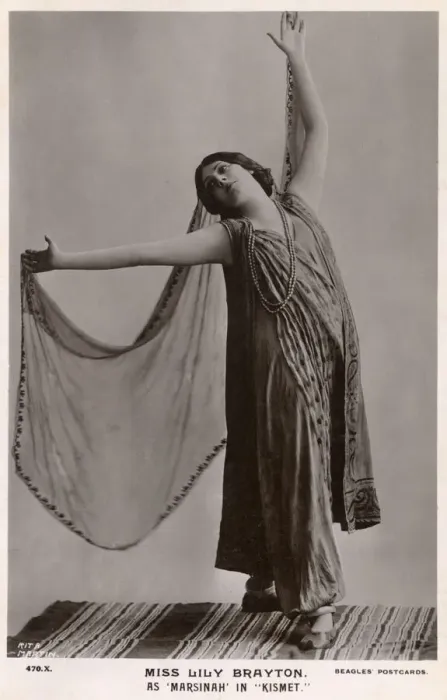 Framed Print : Miss Lily Brayton in the role of Marsinah in Kismet Framed Print : Miss Lily Brayton in the role of Marsinah in Kismet