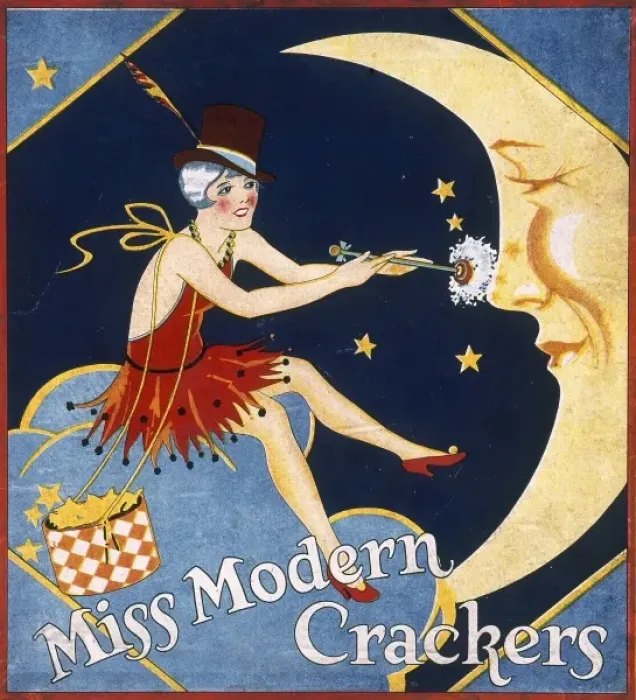 Framed Print : Miss Modern Christmas Crackers Framed Print : Miss Modern Christmas Crackers