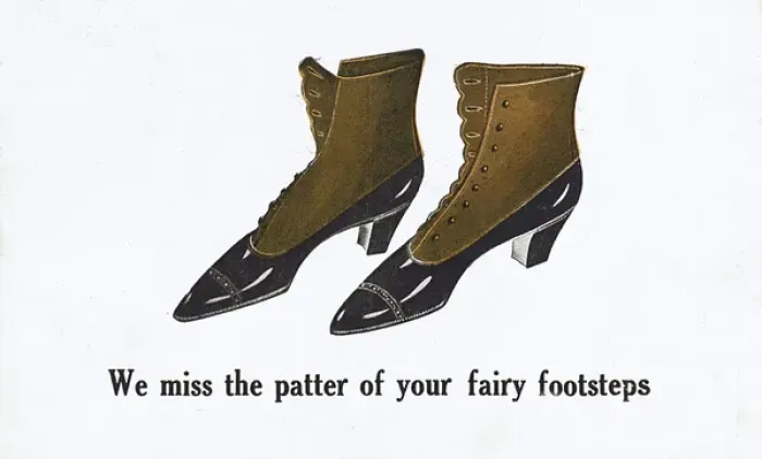 Framed Print : We miss the patter of your fairy footsteps Framed Print : We miss the patter of your fairy footsteps