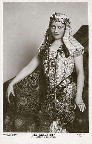 Miss Phyllis Relph as Cleopatra