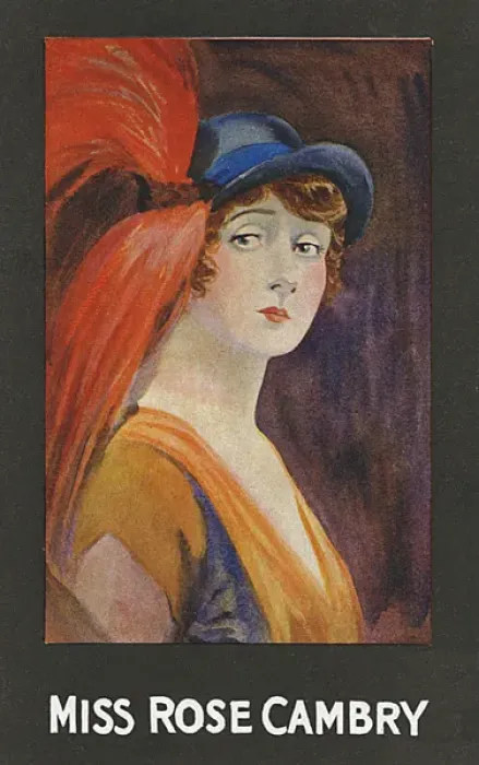 Framed Print : Miss Rose Cambry Framed Print : Miss Rose Cambry