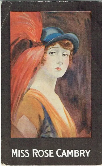 Framed Print : Miss Rose Cambry, comedienne and singer Framed Print : Miss Rose Cambry, comedienne and singer