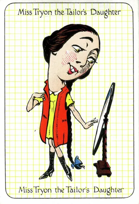 Framed Print : Miss Tryon the Tailor's Daughter Framed Print : Miss Tryon the Tailor's Daughter