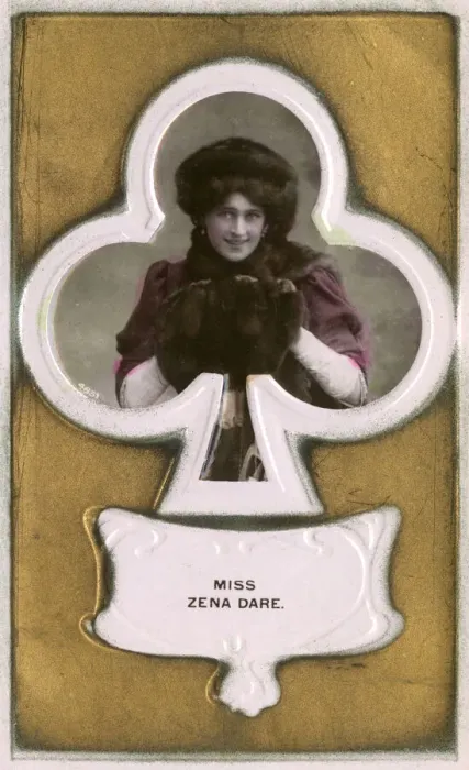 Framed Print : Miss Zena Dare - British Singer and Actress Framed Print : Miss Zena Dare - British Singer and Actress